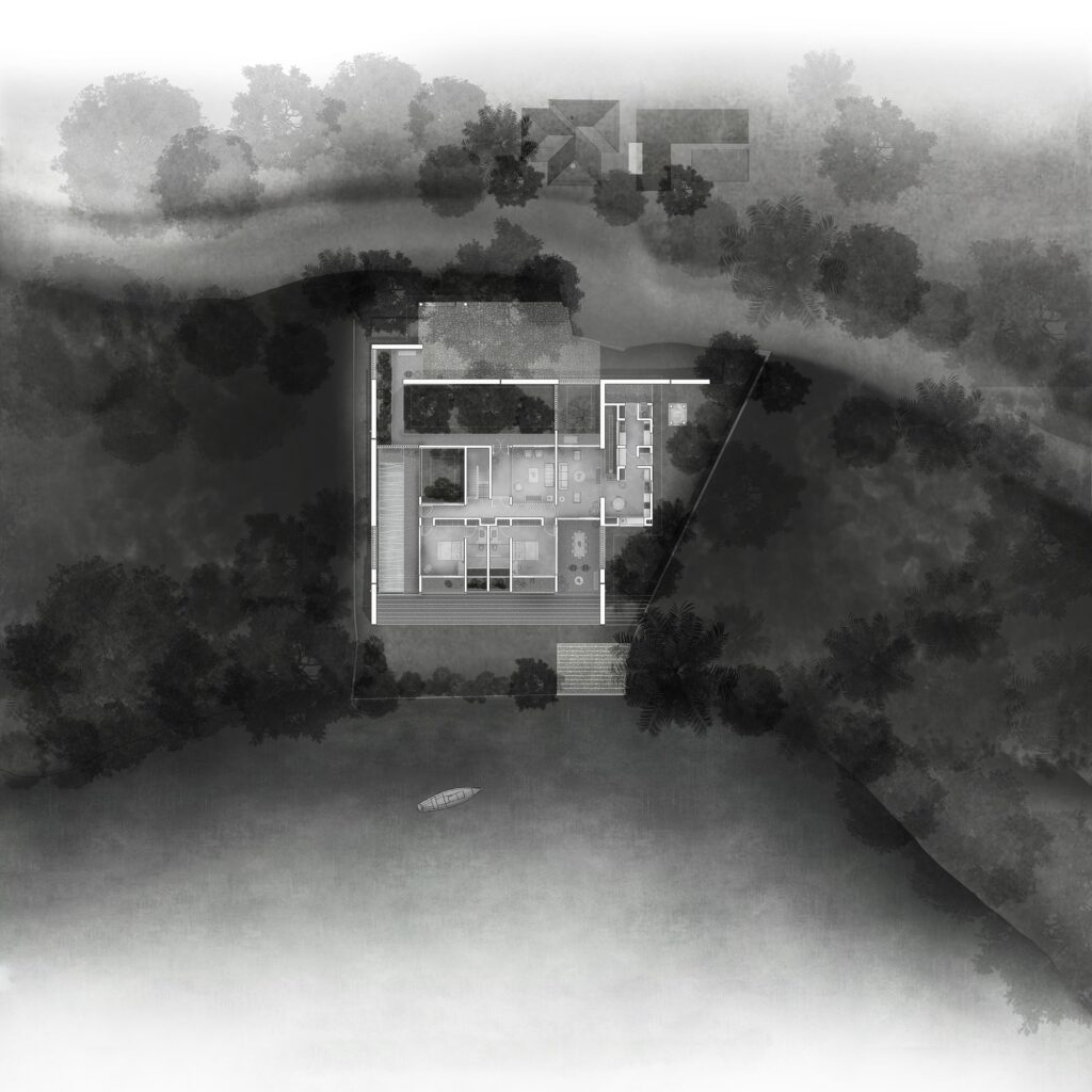 Ground floor plan. Drawing: LIJO.RENY.architects